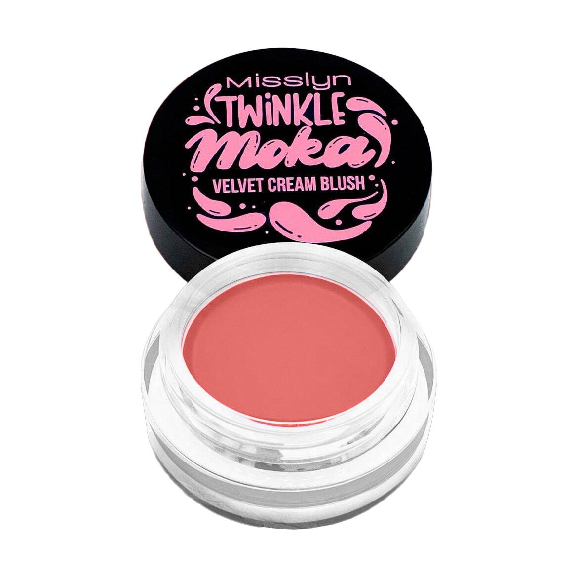 Кремові рум'яна для обличчя Misslyn Twinkle Moka Velvet Cream Blush 04 Rosewood, 4.5 г